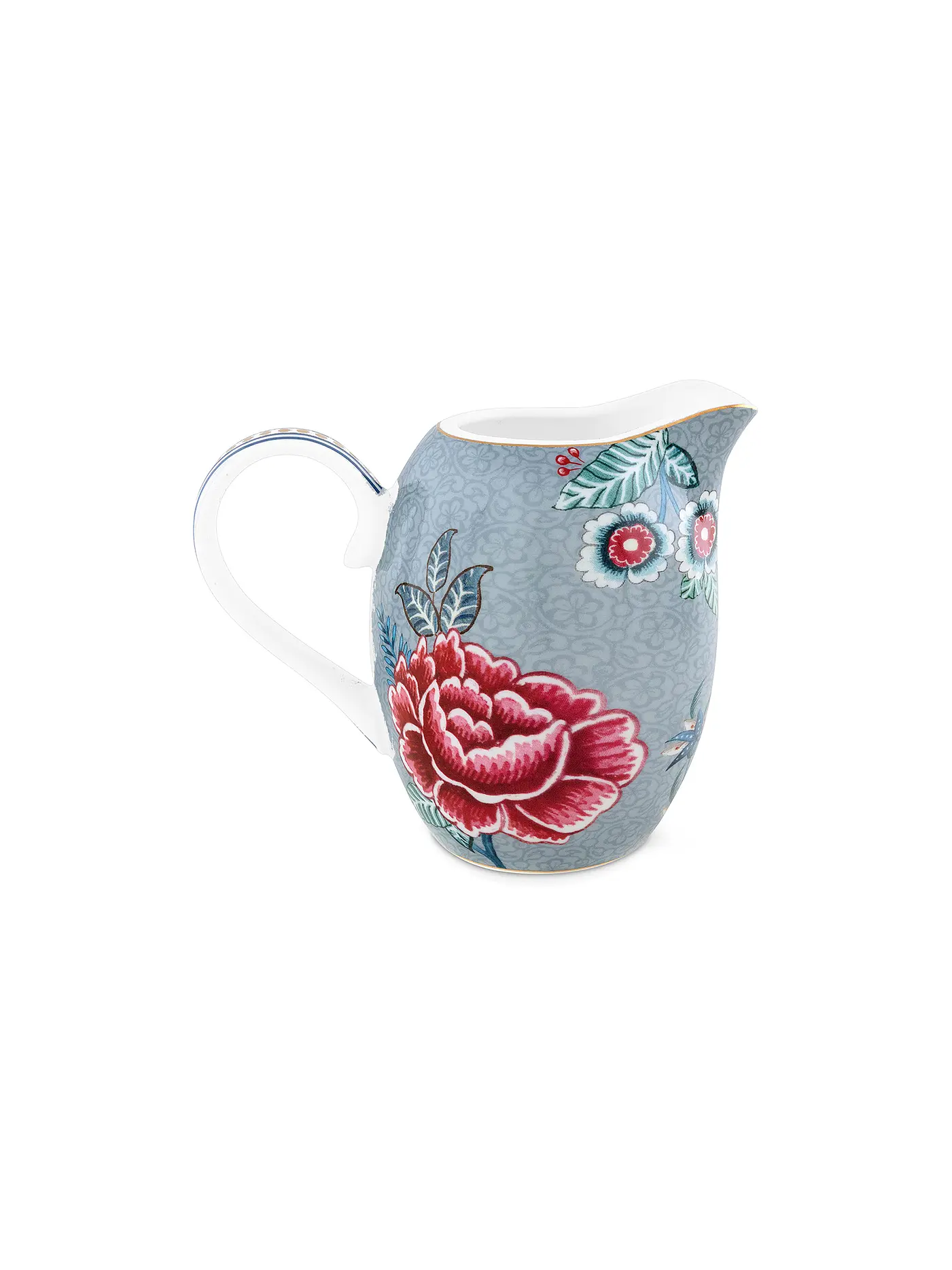 PIP STUDIO | Milchkännchen 250ml FLOWER FESTIVAL Light Blue | 